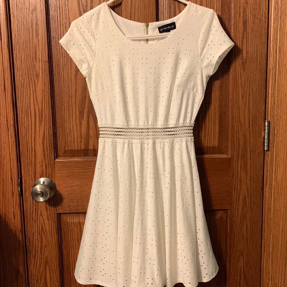 White dress